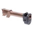 Radian Weapons AFTERBURNER + RAMJET Fluted Barrel and Compensator for GLOCK G43X - Bronze - Radian Weapons