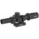 TruGlo TRU-BRITE 30 Series 1-6x24mm Rifle Scope - Illuminated Ring Dual-Color Mil-Dot Reticle - Truglo