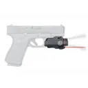 Crimson Trace CMR-207 Rail Master Pro Pistol Light - 400 Lumens - Black - Red Laser - Crimson Trace