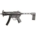 PTR 9KT-BR 9mm Luger Semi-Auto Pistol - Black - 5.16" - 30 Round - Folding Brace - Ptr
