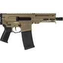 CMMG Dissent Mk4 300 Blackout Semi-Auto Pistol - Tan - 6.5" - 2x 30rd - Cmmg