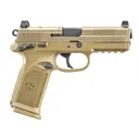 FN America FNX Tactical Optic Ready .45 ACP Pistol - 4.5" - FDE - 2x 10rd Mags - Fn America