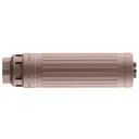Dead Air CT5P Patrol 5.56 Xeno Adapter 1/2x28 Xeno 3-Prong Flash Hider FDE - Suppressor - Dead Air Defense