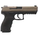Heckler & Koch P30L V3 9mm Pistol - 4.45" - FDE - 2x 15rd Mags - Heckler & Koch