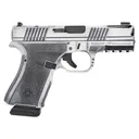 Black Rain Ordnance Frontline+ Optic Ready 9mm Pistol - 4.0" - White - 1x 15rd Mag - Black Rain Ordnance