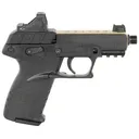 Kel-Tec P17 Optic Ready .22 LR Rimfire Pistol with RFX-11 Green Dot - 3.8" - Tan - 1x 16rd Mag - Kel-Tec