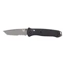 Benchmade Bailout Folding Knife - Crater Blue Aluminum - Plain Edge - Benchmade
