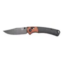 Benchmade Mini Crooked River Folding Knife - Burnt Copper & Micarta - Benchmade