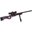 Crickett Precision Package Youth .22 LR Bolt Action Rifle - 16.12" - Muddy Girl Camo - Crickett