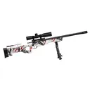Crickett Complete Package .22 LR Bolt Action Rifle - 16.12" - Flag Stock - Crickett