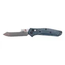 Benchmade Mini Osborne Folding Knife - 2.92" - Reverse Tanto - Denim Micarta - Benchmade