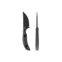 Toor Knives STR S Fixed Blade Knife - 2.75" - Socom Black - Toor Knives