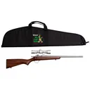 Crickett My First Rifle Package .22 LR Bolt Action Rifle - 16.1" - Wood Stock - Crickett