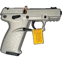 Kel-Tec P17 .22 LR Rimfire Pistol - 3.8" - Silver - 3x 16rd Mags - Kel-Tec