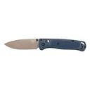 Benchmade Bugout Folding Knife - Storm Gray Grivory - Black Blade - Benchmade