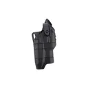 Safariland Ballast RDS Level 3 Duty Holster - Fits GLOCK 17 TLR-1 - Black - Right Hand - Safariland