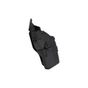 Safariland 7390RDS 7TS ALS Mid-Ride Level I Duty Holster For GLOCK 19/23 with TLR-7 and Red Dot Sight - Plain Black - Left Hand - Safariland