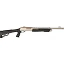 Dickinson Marine Commando Pump Action 12 GAUGE Shotgun - 18.5" - Silver - Dickinson