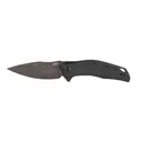 Zero Tolerance 0357 Original Speedsafe Folding Knife - 3.25" Drop Point Blade Plain Edge - Black Wash - Zero Tolerance