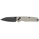 Kershaw Bel Air Folding Knife 3" Reverse Tanto - Magnacut Bright Nickel Cerakote - Kershaw