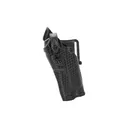 Safariland 6360 RDS Mid-Ride Level III Duty Holster - Fits GLOCK 17/22 w/Surefire X300U - STX Basketweave Black - Left Hand - Safariland