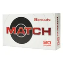 Hornady Match 308 Win 168gr ELD-M - Match Ammo - 20rd - Hornady