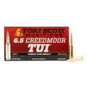 Fort Scott Munitions TUI 140 gr Solid Copper 6.5 Creedmoor Ammunition - 20 Rounds - Fort Scott Munitions