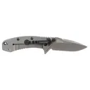 Kershaw Knives Cryo 2.75" Spring Assisted Drop Point Blade - Plain Edge - Kershaw