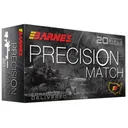 Barnes PRECISION MATCH 223 Rem 55gr Match Burner OTM BT - Box of 20 - Barnes