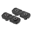 NeoMag RIGS 1-Slot Rail Cover - 2 Pack - Black - Neomag