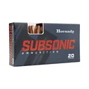 Hornady Subsonic 7.62x39 255gr Sub-X - Subsonic Ammo - 20rd - Hornady