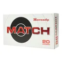 Hornady Match 223 Rem 75gr BTHP - Match Ammo - 20rd - Hornady