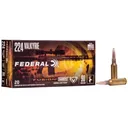 Federal Premium Fusion MSR 224 Valkyrie 90gr Fusion Soft Point - Box of 20 - Federal Ammunition
