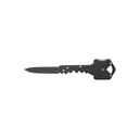 SOG Key Knife 1.5" Black Keychain - Folding Knife - Sog