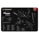 TekMat Sig Sauer P320 Handgun 17" x 11" - Cleaning Mat - Tekmat