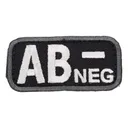 Tactical Outfitters Blood Type Morale Patch - AB Negative - Tactical Outfitters