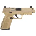 FN America FN 510 MRD Comp Optic Ready 10mm Pistol - 4.43" - FDE - 2x 15rd Mags - Fn America