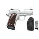 Kimber Micro 9 RTC 9mm 1911 Pistol With Holster - 3.15" - Stainless - 2x 7rd Mags - Kimber