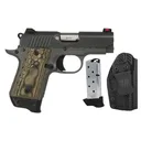 Kimber Micro 9 RTC 9mm 1911 Pistol With Holster - 3.15" - Green - 2x 7rd Mags - Kimber
