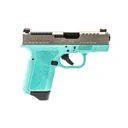 Gforce Arms RAPTURE Optic Ready 9mm Pistol - 3.25" - Teal/Stainless - 1x 12rd Mag - Gforce Arms