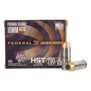 Federal Personal Defense HST 10mm ACP 200gr JHP - Box of 20 - Federal Ammunition