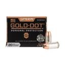 Speer Gold Dot 45 ACP 185gr GDHP - Box of 20 - Cci