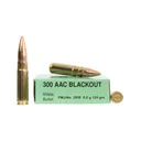 Sellier & Bellot 300 Blackout 124gr FMJ Ammo - Box of 20 - Sellier & Bellot