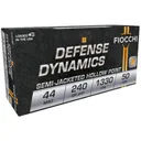 Fiocchi Defense Dynamics 44 Rem Mag mag 240gr JHP Ammo - Box of 50 - Fiocchi