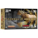Federal Premium 308 Win 175gr Barnes LRX Ammo - Box of 20 - Federal Ammunition