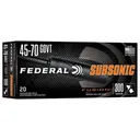 Federal Fusion 45-70 GOV 300gr Fusion Ammo - Box of 20 - Federal Ammunition