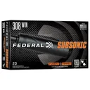 Federal 308 Win 190gr Fusion Tipped Ammo - Box of 20 - Federal Ammunition