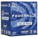 Federal 22 LR 36gr RN Ammo - Box of 525 - Federal Ammunition