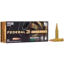 Federal Gold Medal 223 Rem 69gr Sierra MatchKing BTHP Ammo - Box of 20 - Federal Ammunition