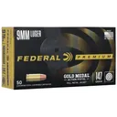 Federal Gold Medal 9mm 147gr FMJ Ammo - Box of 20 - Federal Ammunition